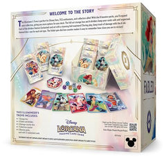 Ravensburger Disney Lorcana Illumineer's Trove treasure chest content image highlights exclusive material for fans.