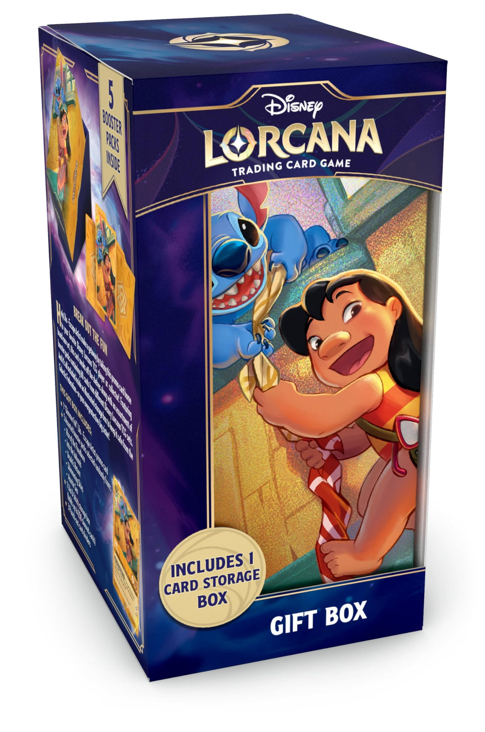 Unboxing experience of Ravensburger Disney Lorcana Archazia's Island Gift Set.