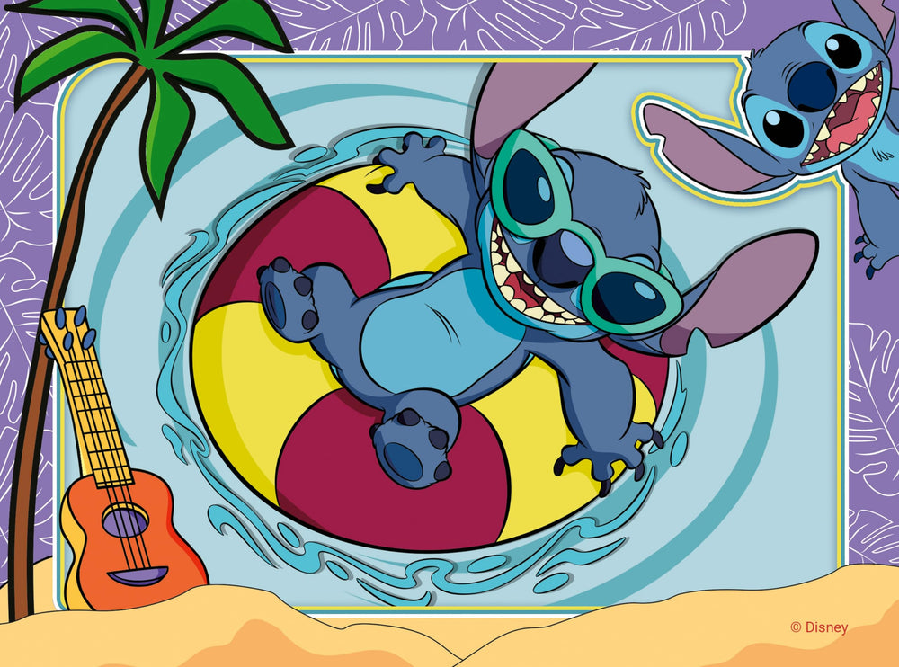 Ravensburger Stitch playtime scene supports concentration during quiet sessions.