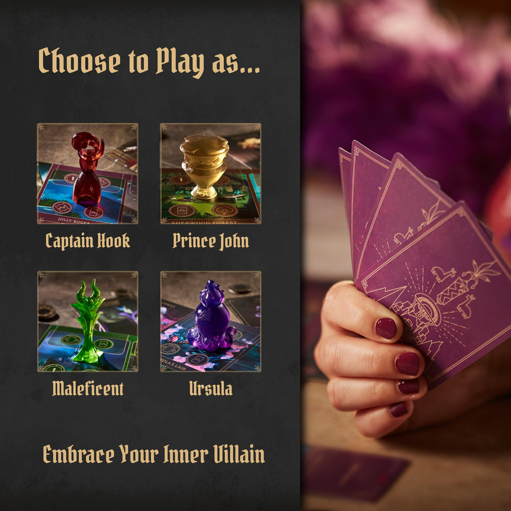 Ravensburger Disney Villainous villain tokens used to track objectives
