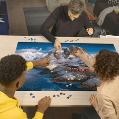 Ravensburger Hamnoy interlocking fit for smooth assembly and reduced frustration