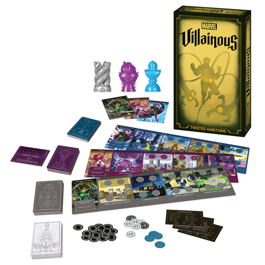 Ravensburger Marvel Villainous Twisted Ambitions Doctor Octopus mover for strategic gameplay and immersion