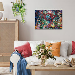 Ravensburger frameable art quality makes a keepsake after completion.