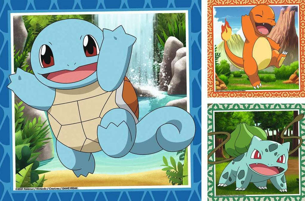 Ravensburger Pokemon Bulbasaur 49-piece puzzle fuels concentration and fine motor skills.