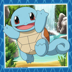 Ravensburger Pokemon Squirtle 49-piece puzzle helps hand-eye coordination during play.