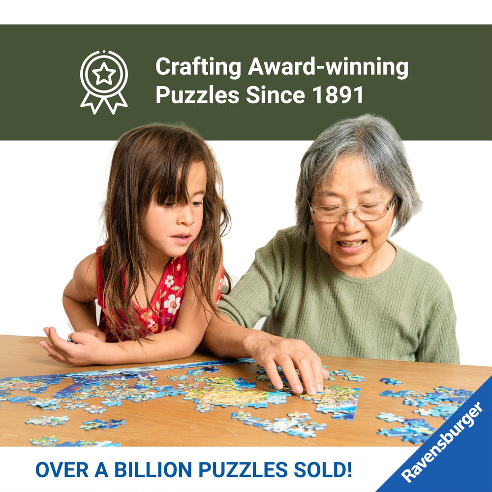 Ravensburger Rockefeller Center ice skaters image to inspire family bonding