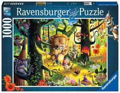 Ravensburger puzzle pieces with Softclick Technology interlock precisely for a satisfying fit