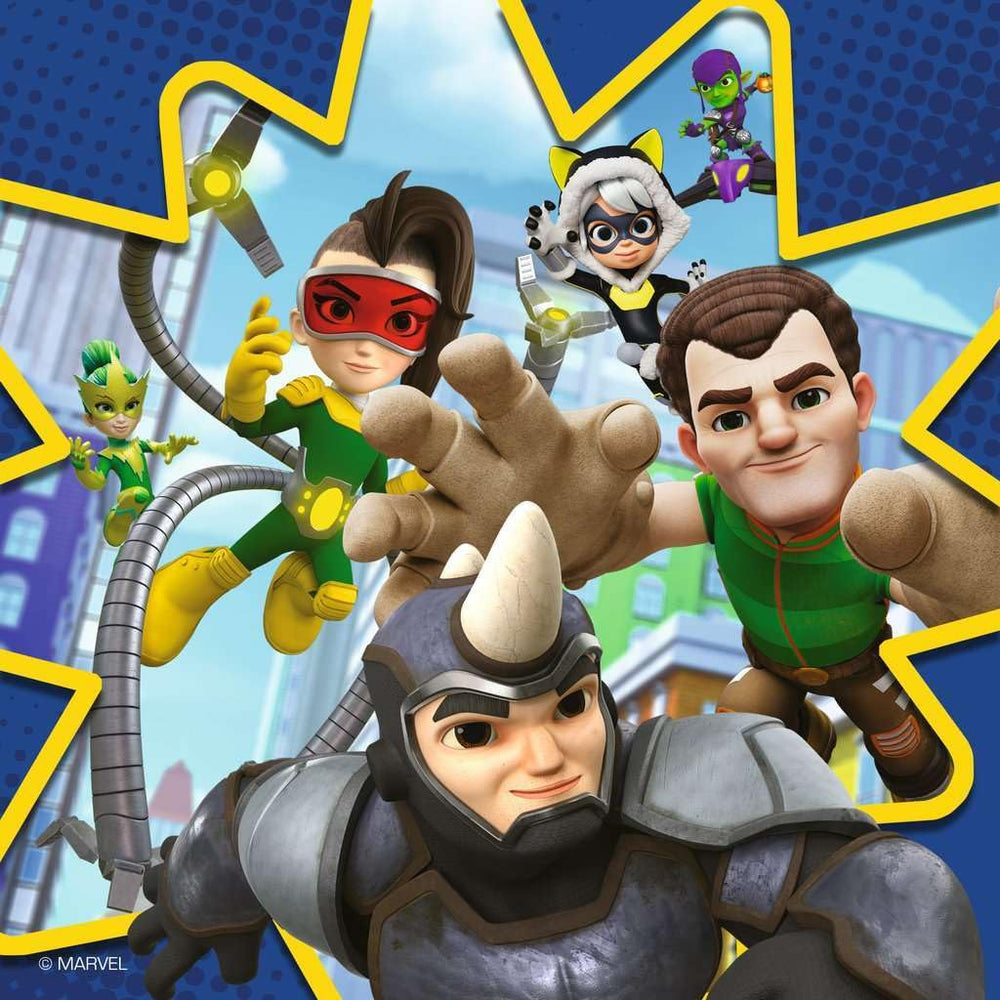 Ravensburger Spidey puzzles promote problem solving with age-appropriate challenges