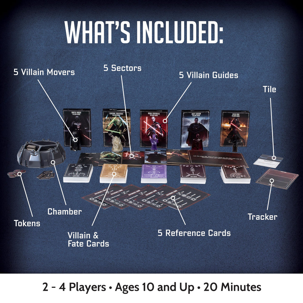 Ravensburger Star Wars Villainous villain movers, enhances dramatic play