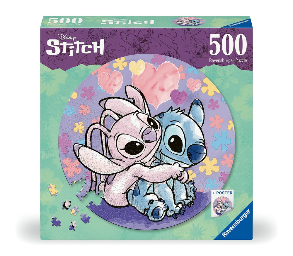Ravensburger Stitch unique pieces closeup highlights flawless interlocks