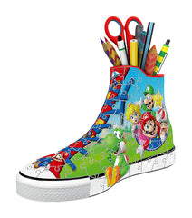 Ravensburger Super Mario Sneaker 108-piece puzzle with precise pieces and clear instructions.