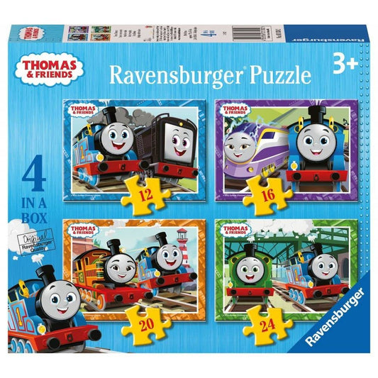 Ravensburger Thomas & Friends puzzle scene 1 boosts concentration for kids