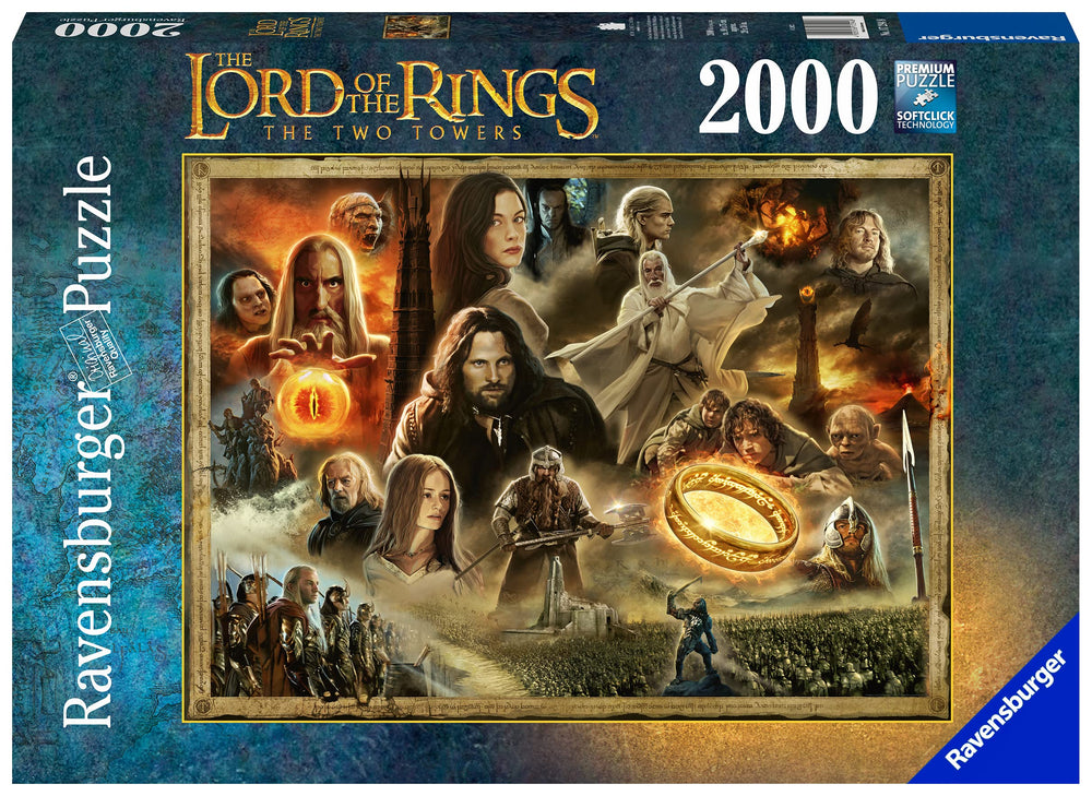 Ravensburger Frodo and Gandalf scene for a challenging, quiet puzzle session