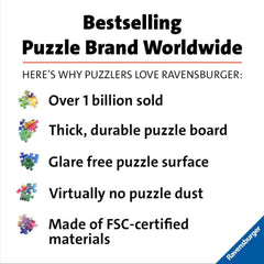 Ravensburger image features vibrant colors and a matte finish for glare-free viewing