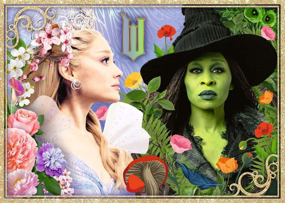 Ravensburger Wicked Movie Part 2 puzzle box and pieces fit securely for a satisfying build.