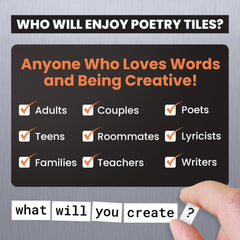 Rayliad 0.375-inch tiles fit most word kit systems.