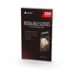 Rayvol resealable slab sleeve for PSA-sized slabs provides precise fit and protection.