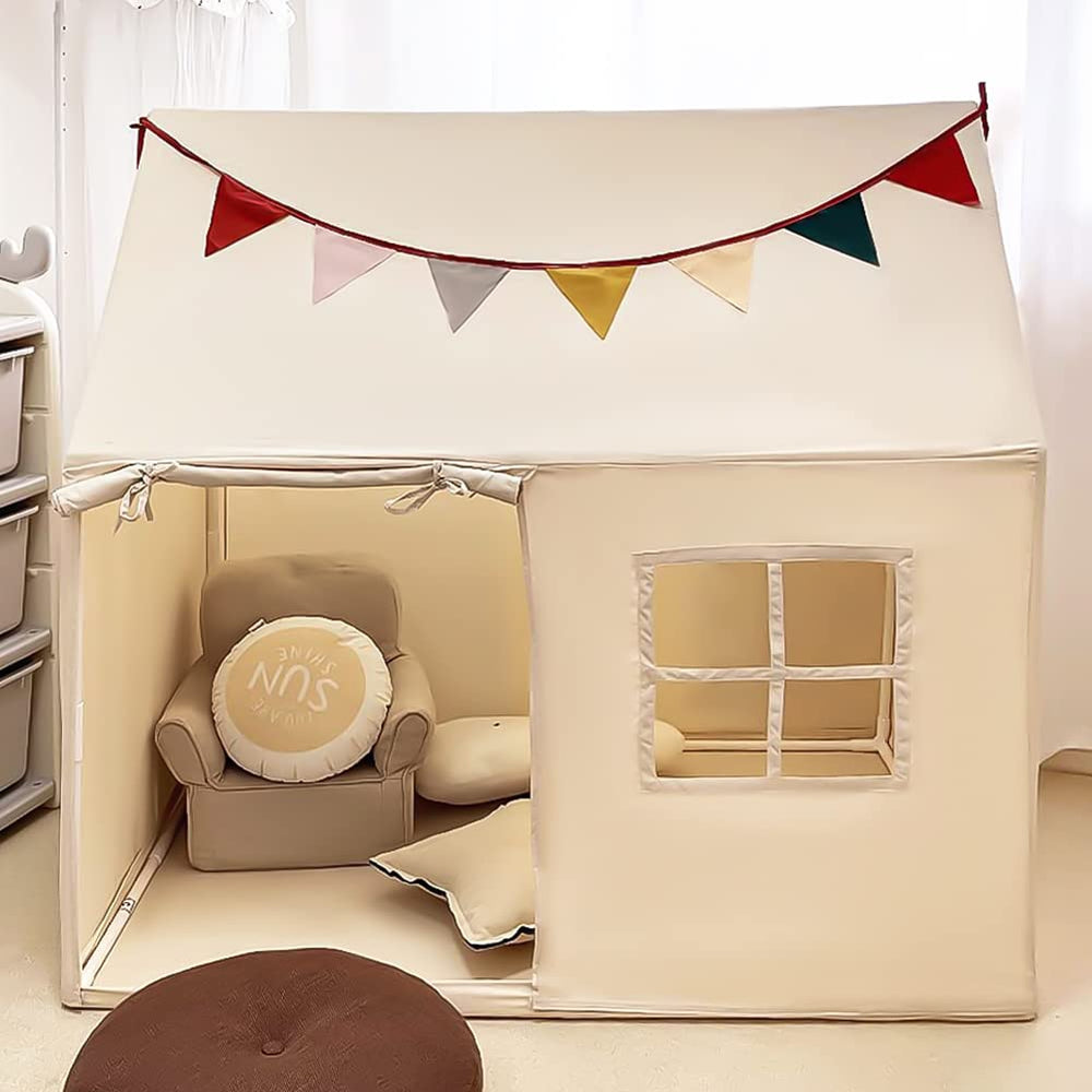 Razee Kids Tent living room decor that fits modern home styling.