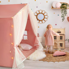 Razee Large Play Cottage Pink offers a kid-friendly space.