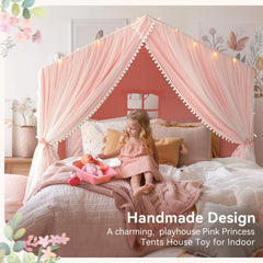 Razee Princess Tent interior showing cozy hideaway for imaginative play.