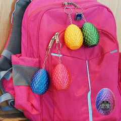 RCARQMU 3D-printed egg exterior details that spark curiosity
