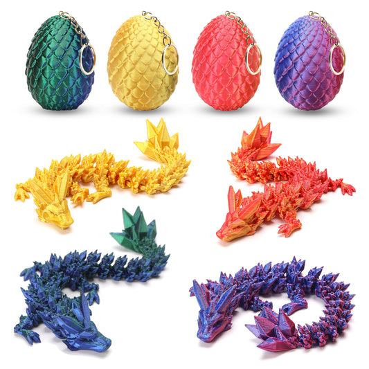 RCARQMU dragon egg reveals a surprise dragon inside for imaginative play
