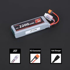 RCAWD 1.6A charger supports quick recharges after runs