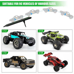 RCenjoy Jump Ramp green variant adds visibility on track