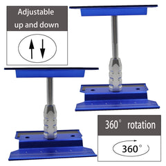RC Lelut adjustable stand height for comfortable setup