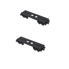 RCmall MOC City train base wheels for smooth rolling in custom layouts