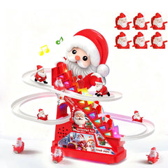 RCOOS Santa climbing ladder—bright, engaging climb for toddlers
