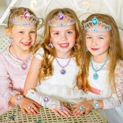 Rcovasc princess packaging storage case holding all dress up pieces neatly