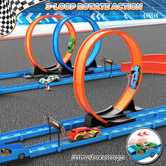 Rcovasc track pieces snapping together for quick layouts