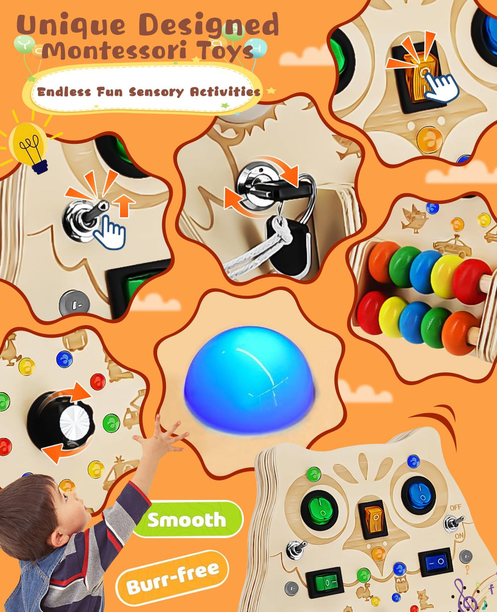 RCPLAGA hand-polished solid wood surface ensures safe, comfortable handling for little hands.
