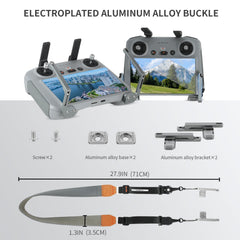 RCstyle neck lanyard easy installation simplifies setup and removal in minutes.