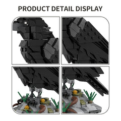 RCTRORCARY artful building figure blends science and nature into decor.