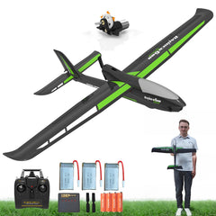rcxsuv VOLANTEXRC plane front view highlighting foam construction for durability.