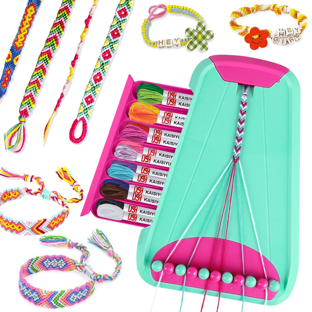 Rdfmy friendship bracelet kit cover with vibrant colors for creative play