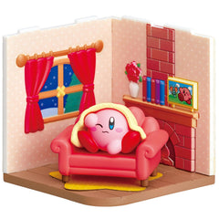 Display options for Kirby mini figures on a tidy desk or shelf