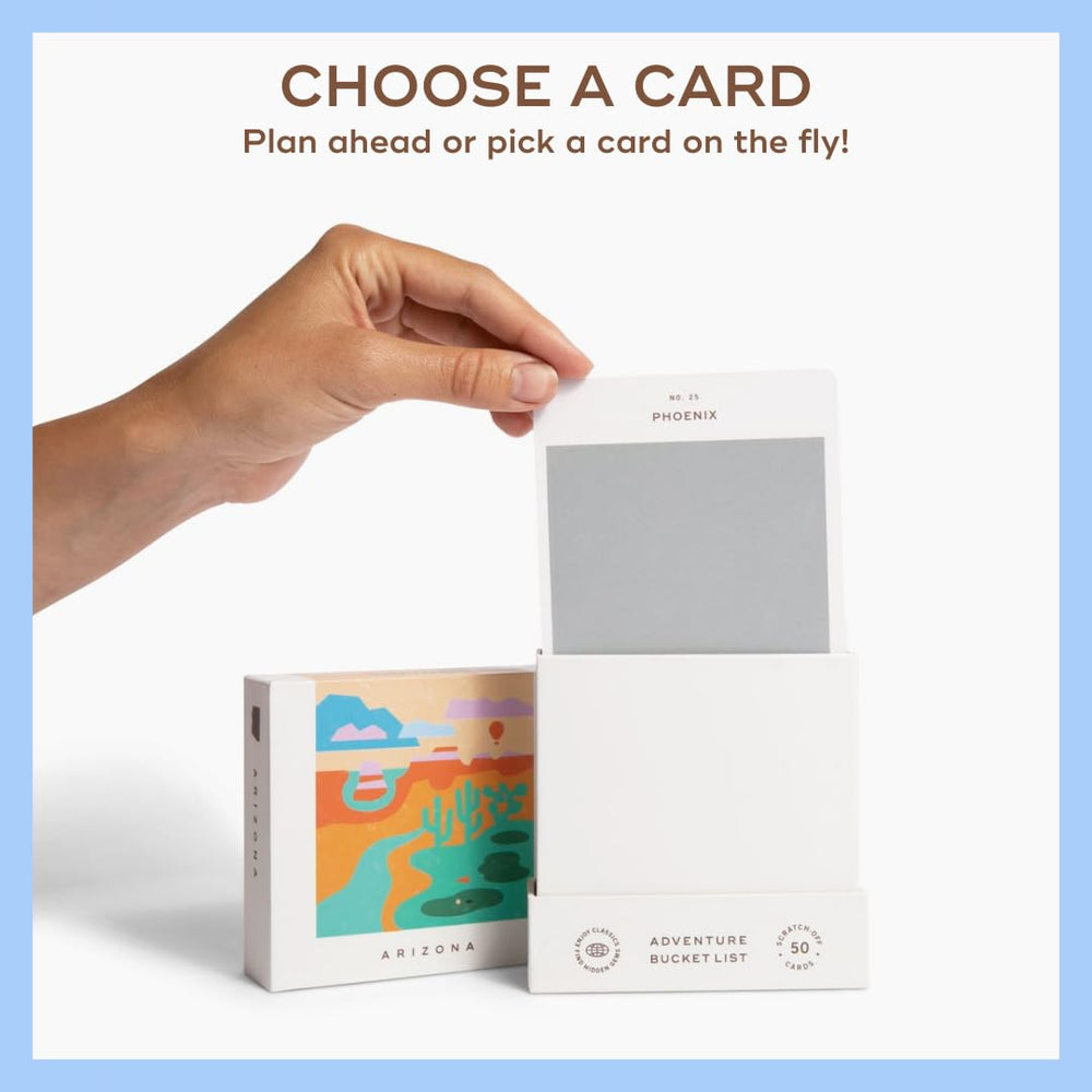 Reach International Outfitters card detail with year-round activities for Arizona trips