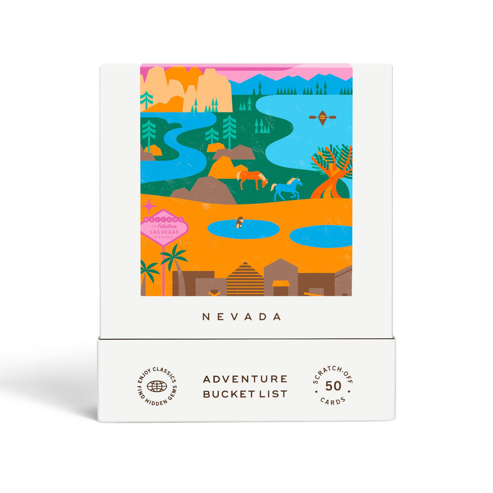 Reach International Outfitters Nevada Adventure Deck pack for spontaneous road trip planning.