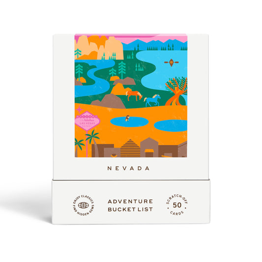 Reach International Outfitters Nevada Adventure Deck pack for spontaneous road trip planning.