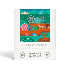 Reach International Outfitters scratch-off card surface for weekend planning and new explorations.
