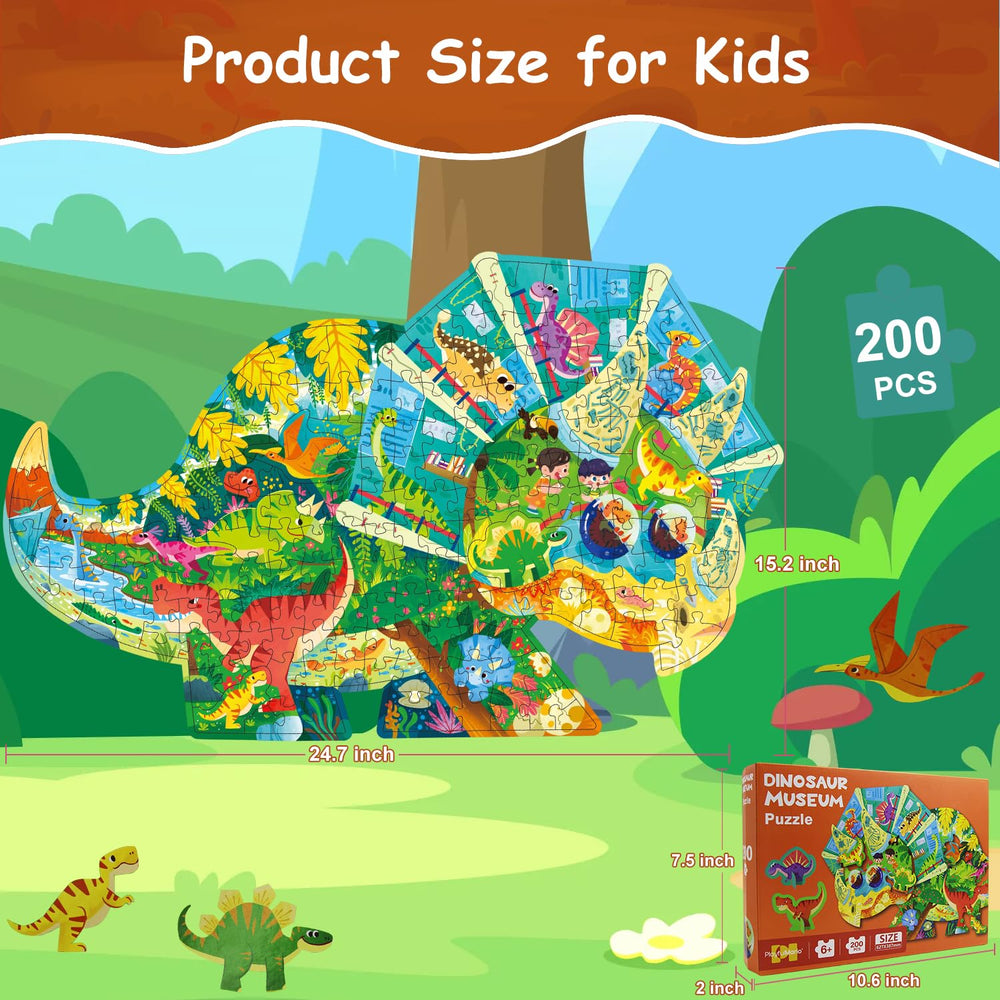 RealRindo 200-piece set makes a thoughtful birthday gift for dinosaur fans.
