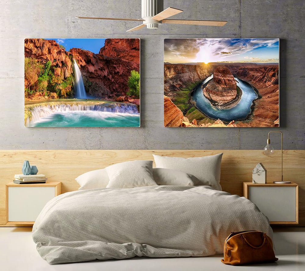 RECHIATO four-pack puzzle captures Desert Landscape for immersive scenery.