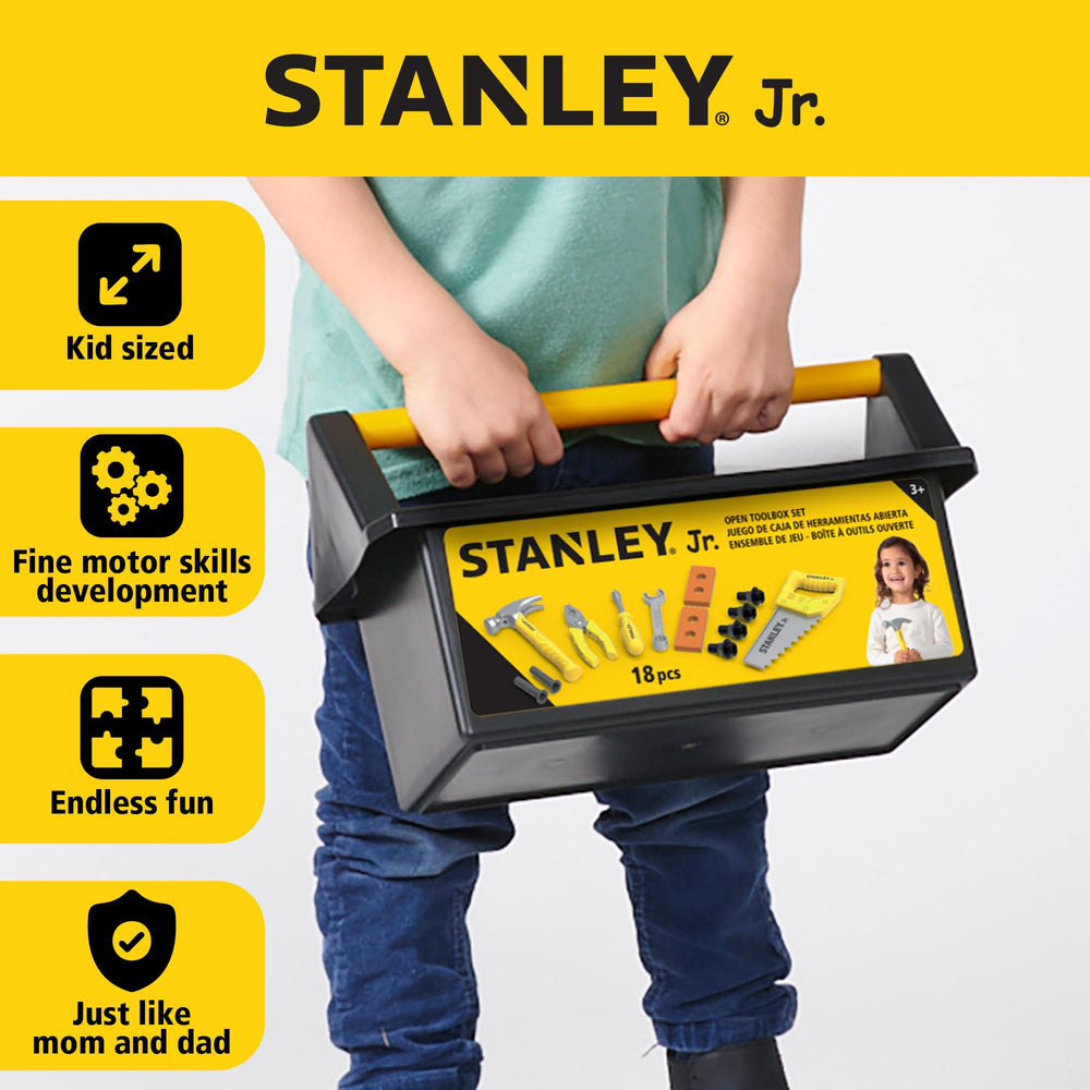 Red Toolbox safety-focused design encourages curious kids to explore confidently.