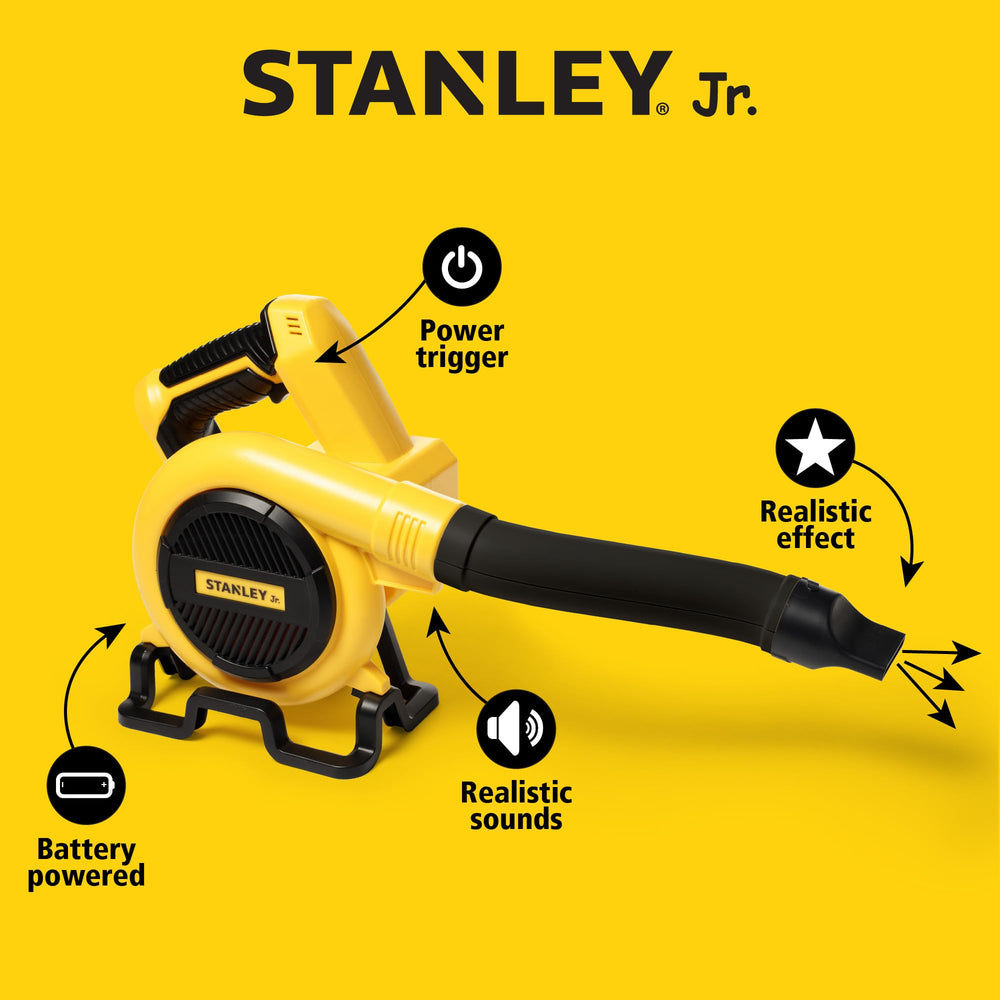 Red Toolbox Stanley Jr leaf blower packaging ready for gifting.
