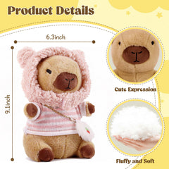 Redaica capybara dress-up play set encourages hands-on dressing