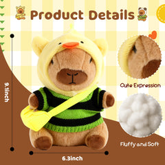 redaica capybara plush with sweaters collection for cozy costume ideas.