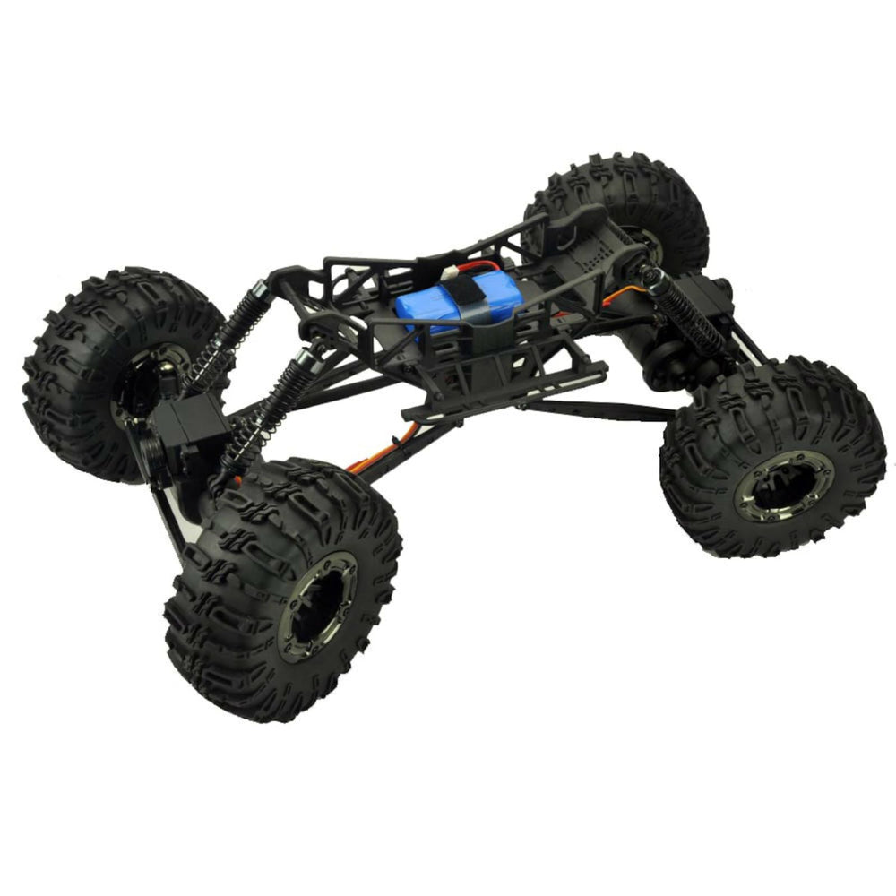 Redcat Racing Danchee Ridgerock side view captures agile steering for tight trails.